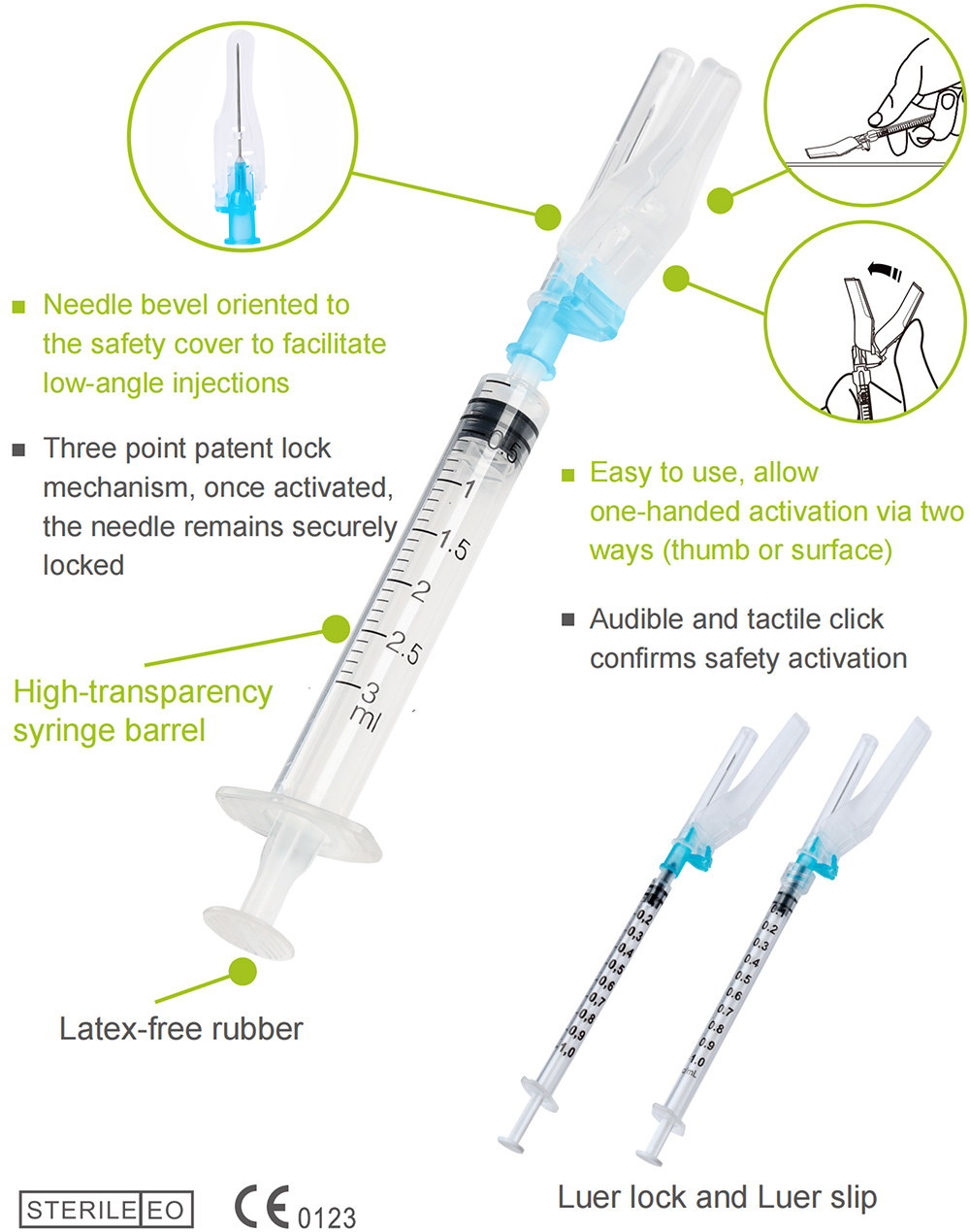 Safety Needle Syringe Safety Needle Syringe